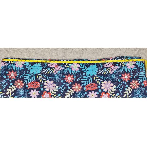 CORAL WOMEN’S FLORAL INFINITY LOOP SCARF 100% POLYESTER - Picture 3 of 6